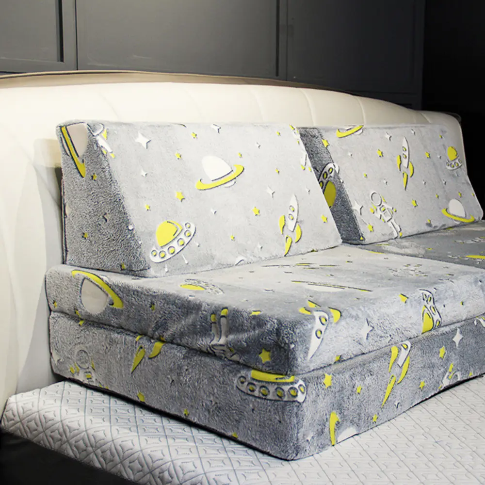 Fluorescencyjna wielofunkcyjna sofa dla dzieci